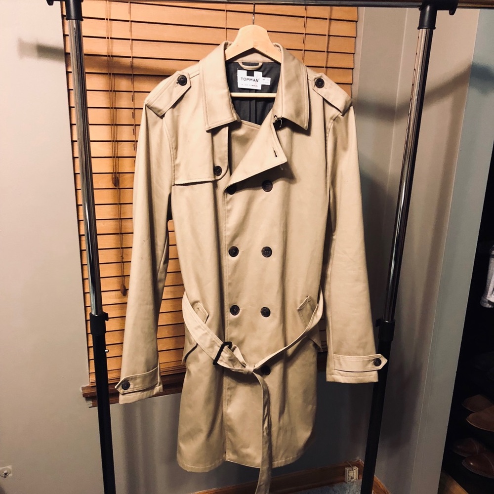 Topman trench coat